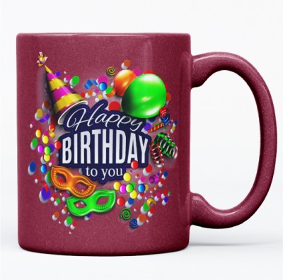 Dreamlivproducts Premium Quality Happy Birthday Gift For Special One-MUG-H B-( PINK ) -014 Ceramic Coffee Mug(320 ml)