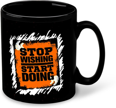 Daddy dream NEW-MotivationInspirationPrintedPremium-957 Ceramic Coffee Mug(325 ml, Pack of 3)