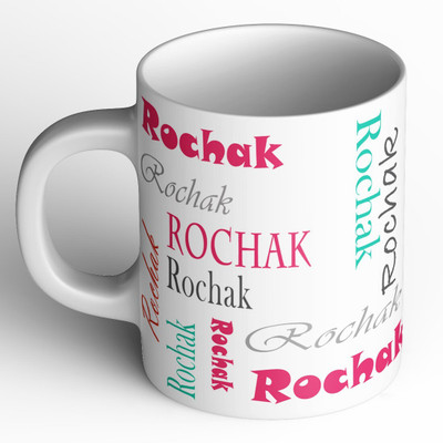 Abaronee 1010_Rochak b004 in name 001 Ceramic Coffee Mug(350 ml)
