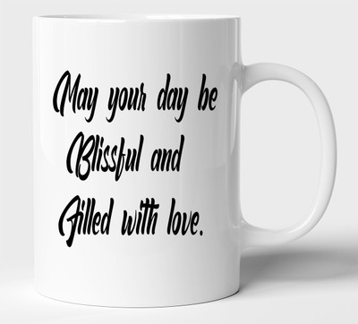 BLISSart NEW_BLSPMJP942-B Ceramic Coffee Mug(350 ml)