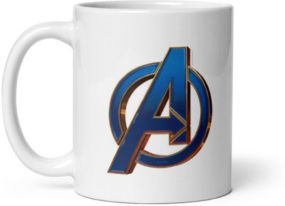 Dr Farfar A For Apple Ceramic Coffee Mug(350 ml)