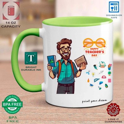 PRINT YOUR DREAM Teachers_day_coffee_mug_C Ceramic Coffee Mug(330 ml)