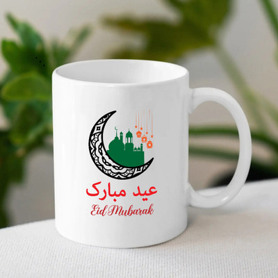 THEELEVEN Ceramic White mug pack of 1 _NEW2148 Ceramic Coffee Mug(350 ml)