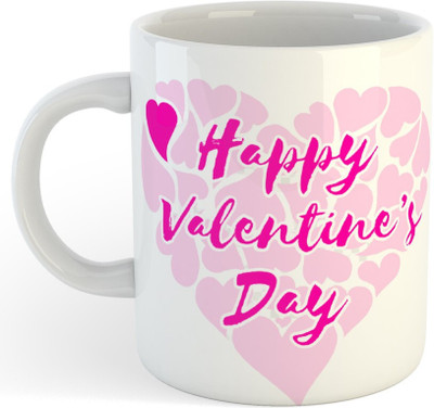 NADN Happy Valentine Day , , Best Couple , Anniversary Couple , valentine Couple 31 Ceramic Coffee Mug(325 ml)