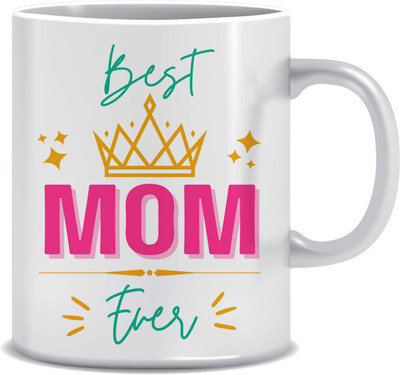 NSHKM BuyAmaze Amazing Premium Quality MOM Theme Printed Ceramic Coffee Mug(330 ml)