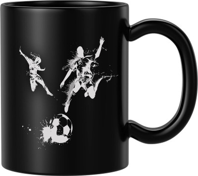 BLISSart NEW_BLS-PM-KP1357-W Ceramic Coffee Mug(350 ml)