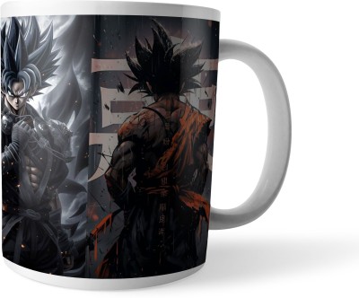 Morons Dragon Ball Z-Goku Anime Graphic Collection-d6 Ceramic Coffee Mug(350 ml)