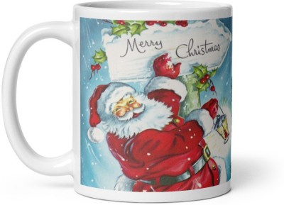 Ayushmaan DWARIKADHESH : MERRY CHRISTMAS (CERAMIC COFFE MUG) (CAPACITY:330) Ceramic Coffee Mug(320 ml)