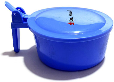 Dr. Head Plastic Spitting With Lid Pot 10 cm Diameter 0.1 L Capacity Plastic Tumbler Plastic Tumbler(0.1 ml)