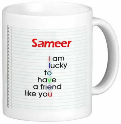 sublix Mug 325 ml pack of 1 MUG086_PARVATI Ceramic Coffee Mug(325 ml)