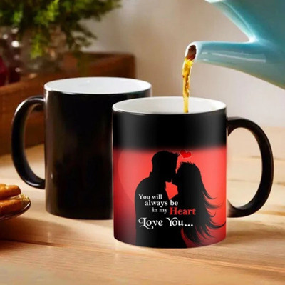 Enricher Love Printed custom mug 9838690183 Ceramic Coffee Mug(330 ml)