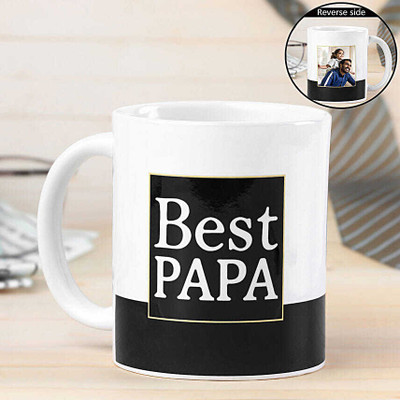 FNP Memory For Dad Ceramic Coffee Mug(325 ml)