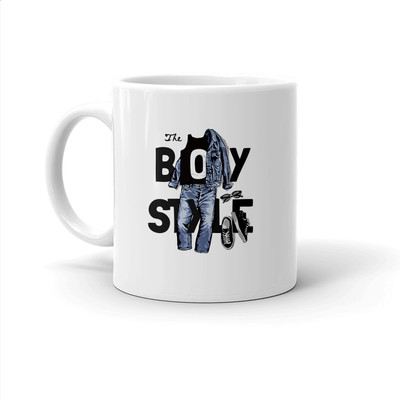 Clapcart THE BOY STYLE -Trinter Designer Coffee Ceramic Coffee Mug(325 ml)