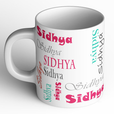Abaronee NEW_Sidhya b004 in name 001 Ceramic Coffee Mug(350 ml)