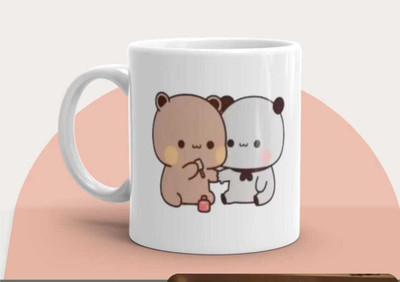 Ser Ak Bubu Dudu eating celebrating Ceramic Coffee Mug(325 ml)