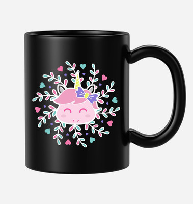 BLISSart NEW_BLS-PM-KP2341-W Ceramic Coffee Mug(350 ml)