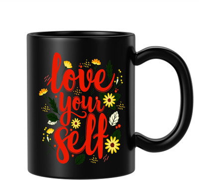 BLISSart NEW_BLSPMJP612-W Ceramic Coffee Mug(350 ml)