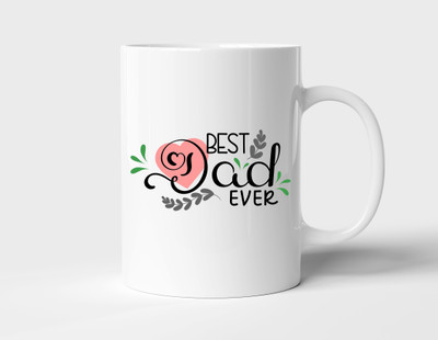 BLISSart NEW_BLS-PM-KP338-W Ceramic Coffee Mug(350 ml)