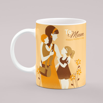 oxkart mother day gifting mug mothergift067 Ceramic Coffee Mug(320 ml)