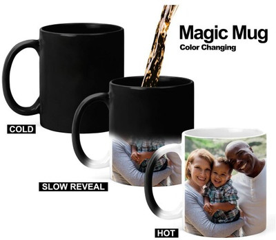 SIPZ MAGIC MUG Ceramic Coffee Mug(325 ml)