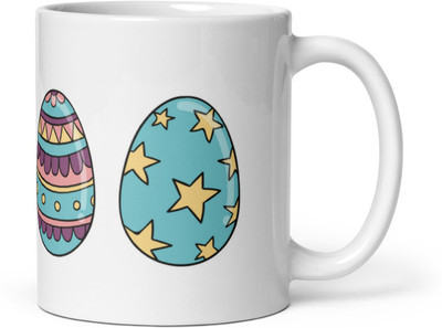 Mr UVD Eggs Design Pattern_MUGG Ceramic Coffee Mug(350 ml)