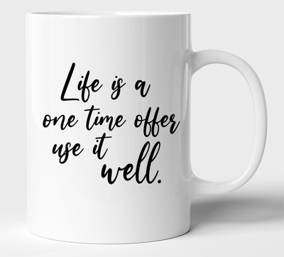 BLISSart NEW_BLSPMJP948-B Ceramic Coffee Mug(350 ml)