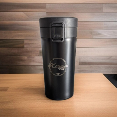 Kimaya Double Wall Vacuum Insulated Stainless Steel 304 Tea Coffee Thermos Travel Stainless Steel Coffee Mug(400 ml)