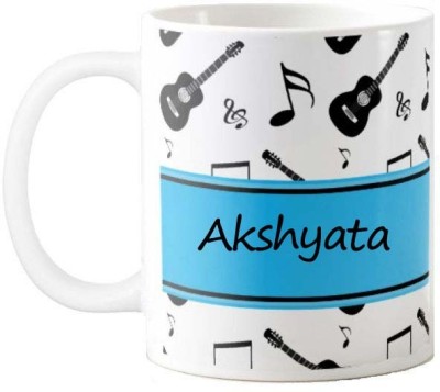 GNS Happy Birthday Gift for Akshan Music 011 Ceramic Coffee Mug(325 ml)