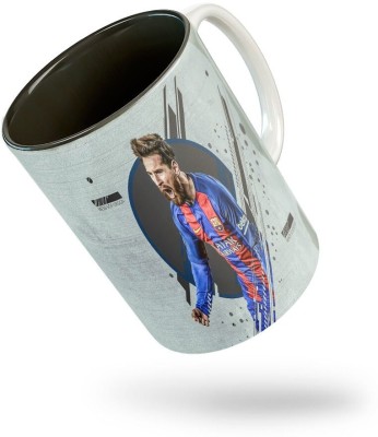 Tee Mafia Messi for Friends Ceramic Coffee Mug(330 ml)