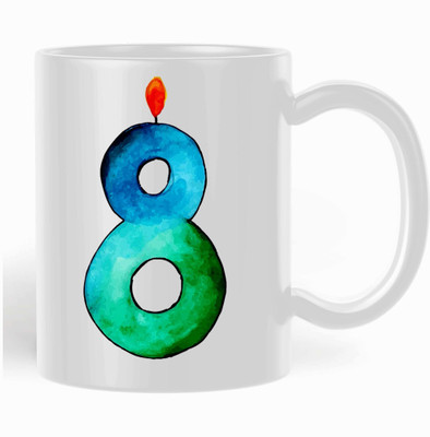 BLISSart NEW_BLSPMJP576-B Ceramic Coffee Mug(350 ml)