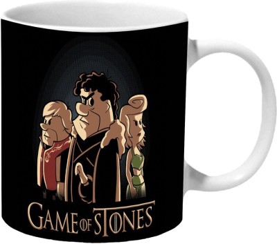 Mooch Wale Game Of Stones Ceramic Coffee Mug(325 ml)