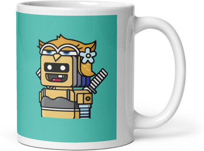 Mr UVD Girl Robot_MUGG Ceramic Coffee Mug(350 ml)