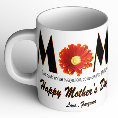 Abaronee NEW_Farzana Happy mothers day quote m016 Ceramic Coffee Mug(350 ml)
