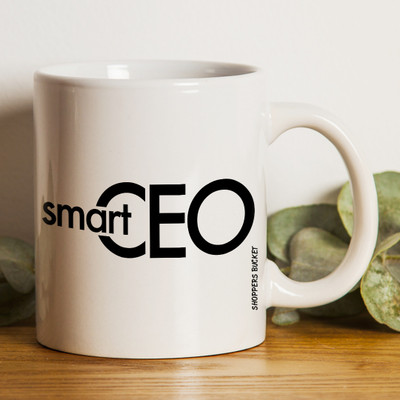 Shoppers Bucket Smart SEO Coffee Ceramic Coffee Mug(330 ml)