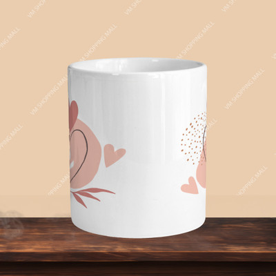 Print Ginnie 101_VM Elephant L-R Ceramic Coffee Mug(325 ml)