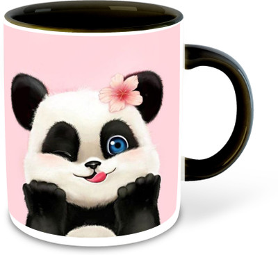 whats your kick Mug Panda-CM-325 ml pack of 1 _NEW Ceramic Coffee Mug(325 ml)