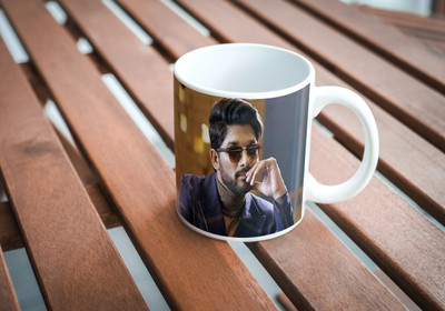 Mr UVD Allu Arjun Printed_MUGG Ceramic Coffee Mug(350 ml)