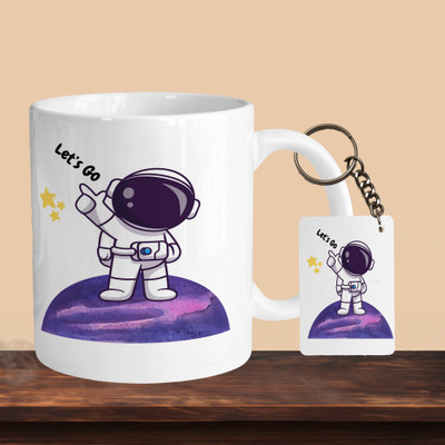 VM MALL 101_Lets Go R-R Ceramic Coffee Mug(330 ml)
