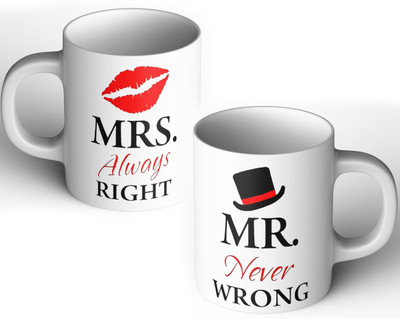 Abaronee Abaronee_cc1 Ceramic Coffee Mug(350 ml, Pack of 2)