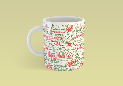 Parth Kp Enterprises Ceramic White mug pack of 1 Customized designs_NEWW489 Ceramic Coffee Mug(350 ml)