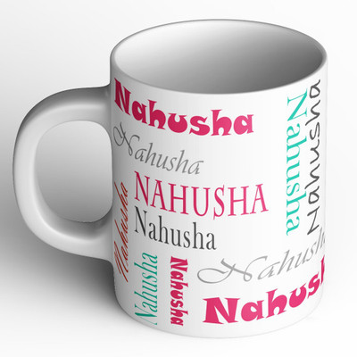 Abaronee 1010_Nahusha b004 in name 001 Ceramic Coffee Mug(350 ml)