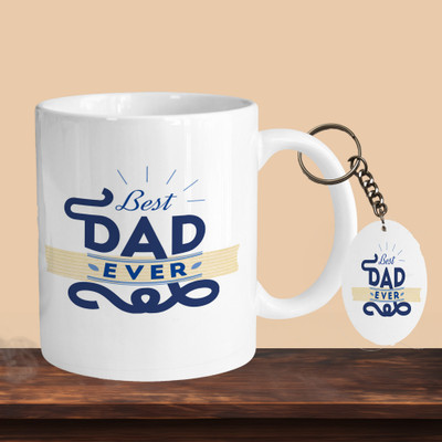 VM MALL 101_Best Dad Ever 02 R-O Ceramic Coffee Mug(330 ml)