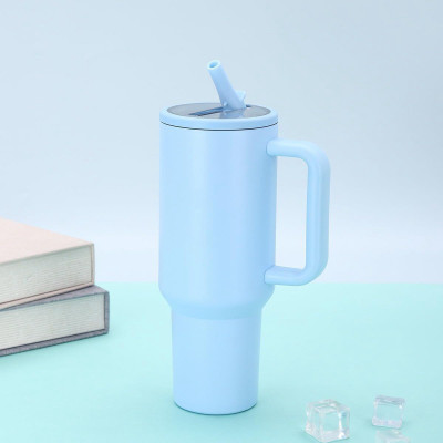 PRANISHA ENTERPRISE 1200ml Tumbler 4Gen Sky Blue Stainless Steel Tumbler(1200 ml)
