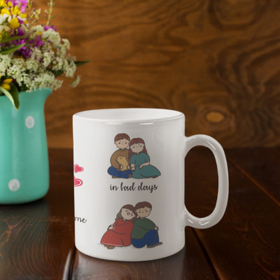 Happie Gifting You are my constant Ceramic Coffee Mug(330 ml)