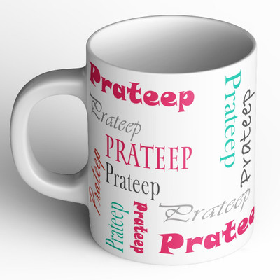 Abaronee NEW_Prateep b004 in name 001 Ceramic Coffee Mug(350 ml)