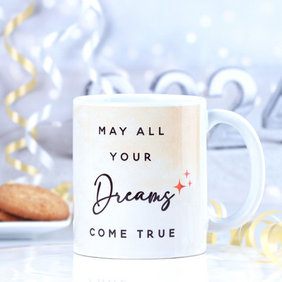 FNP Dreamful Beginnings Ceramic Coffee Mug(325 ml)