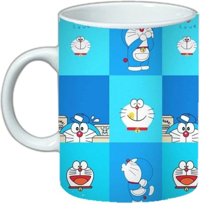 Solo Gift Doraemon mug 012 Ceramic Coffee Mug(300 ml)