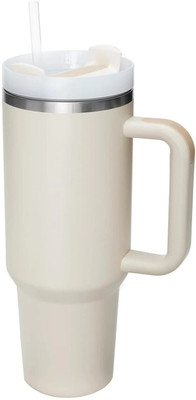 ForcerFlow Tumbler With Handle Vacuum Insulated Tumbler Stainless Steel, Plastic Tumbler(1200 ml)