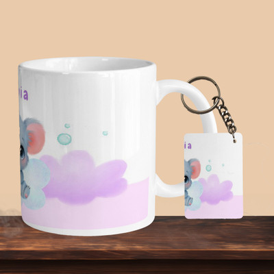 Printhorizon 101_Olivia R-R Ceramic Coffee Mug(330 ml, Pack of 2)
