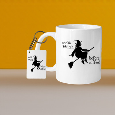 AG MALL 101_VM To Make Me Happy L-R Ceramic Coffee Mug(330 ml, Pack of 2)